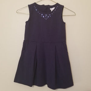 Girls' Max Studio Pleated Dress w/ Pockets